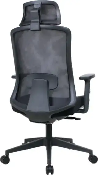 Кресло персонала Sunon Point CAD81SW Сетка/Ткань черная