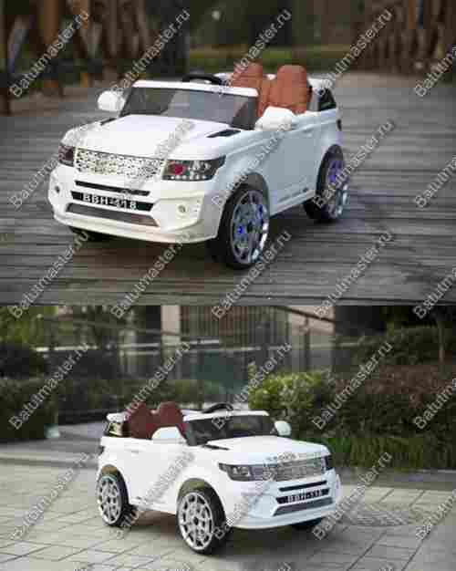 Детский электромобиль "Sport coupe" ,белый, стандартная комплектация