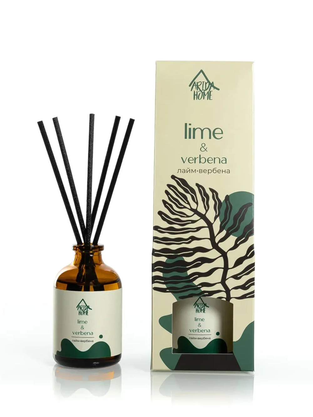 Аромадиффузор Лайм и вербена 50мл Arida Home