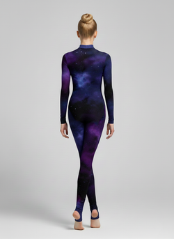 Комбинезон для воздушной гимнастики "Космическая музыка"
