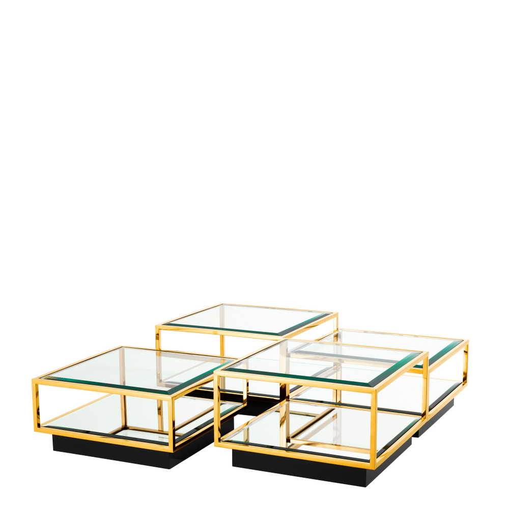 Журнальный столик Coffee Table Tortona set of 4 арт.111415