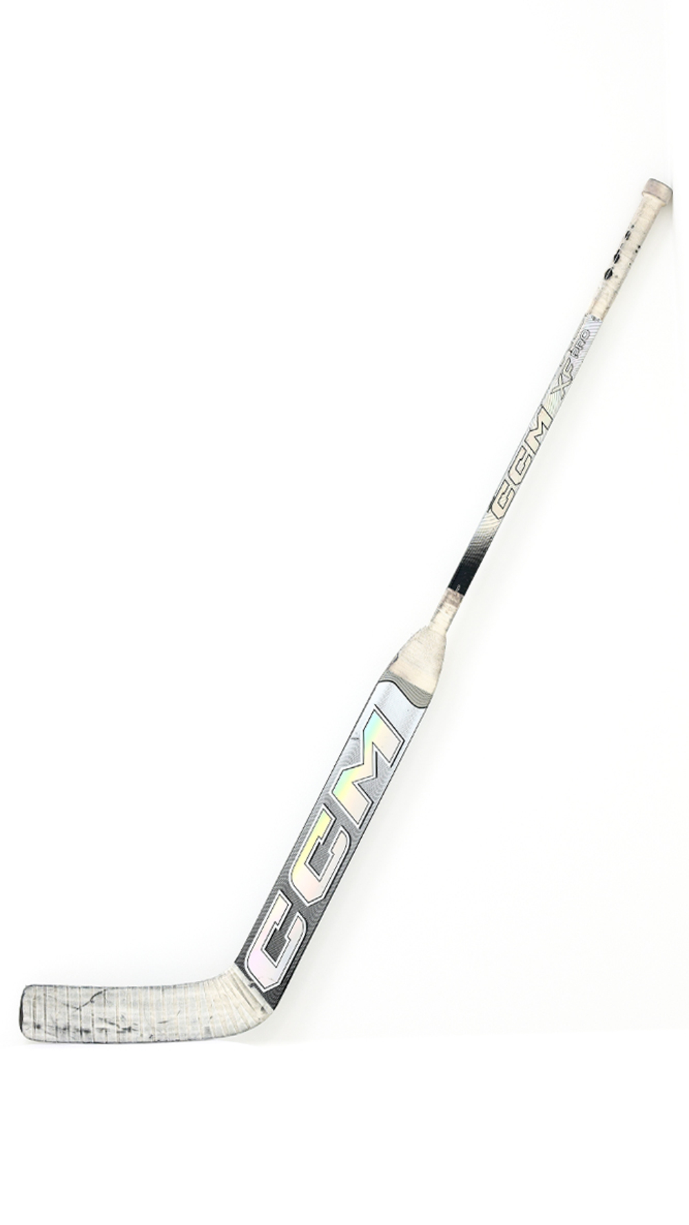 Клюшка вратарская CCM XF PRO silver с автографом Кареева