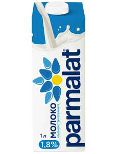 МОЛОКО 1.8% ТБА 1Л PARMALAT EDGE