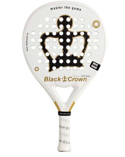 Ракетка для Padel Black Crown Piton White