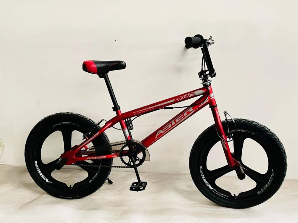 Велосипед ASTER BMX 20" (литые диски 3 луча,тормоз клещевой) Красный (A-1)