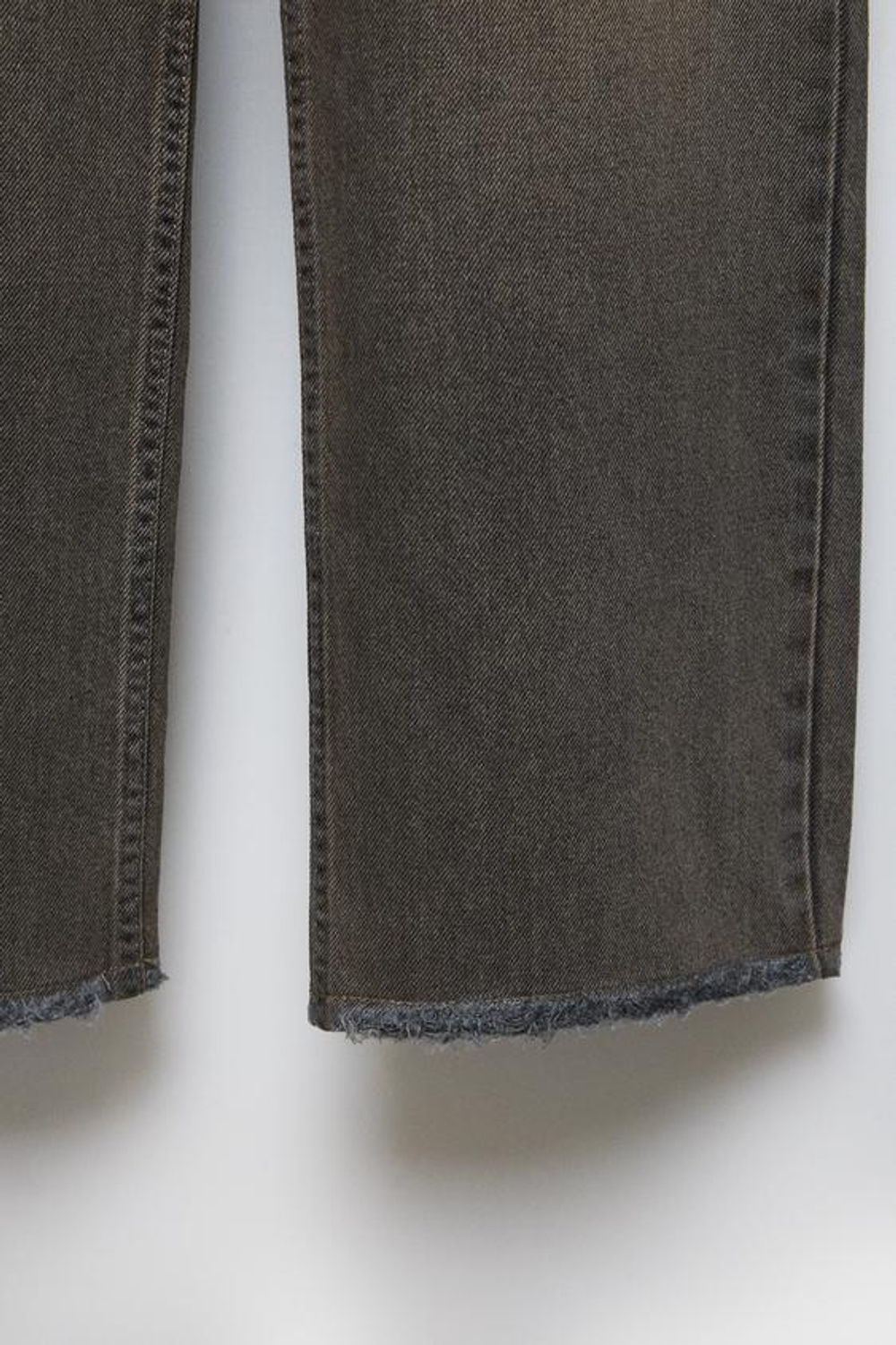 ZARA ДЖИНСЫ С ШИРОКИМИ ШТАНИНАМИ Z3D, КОРИЧНЕВЫЙ