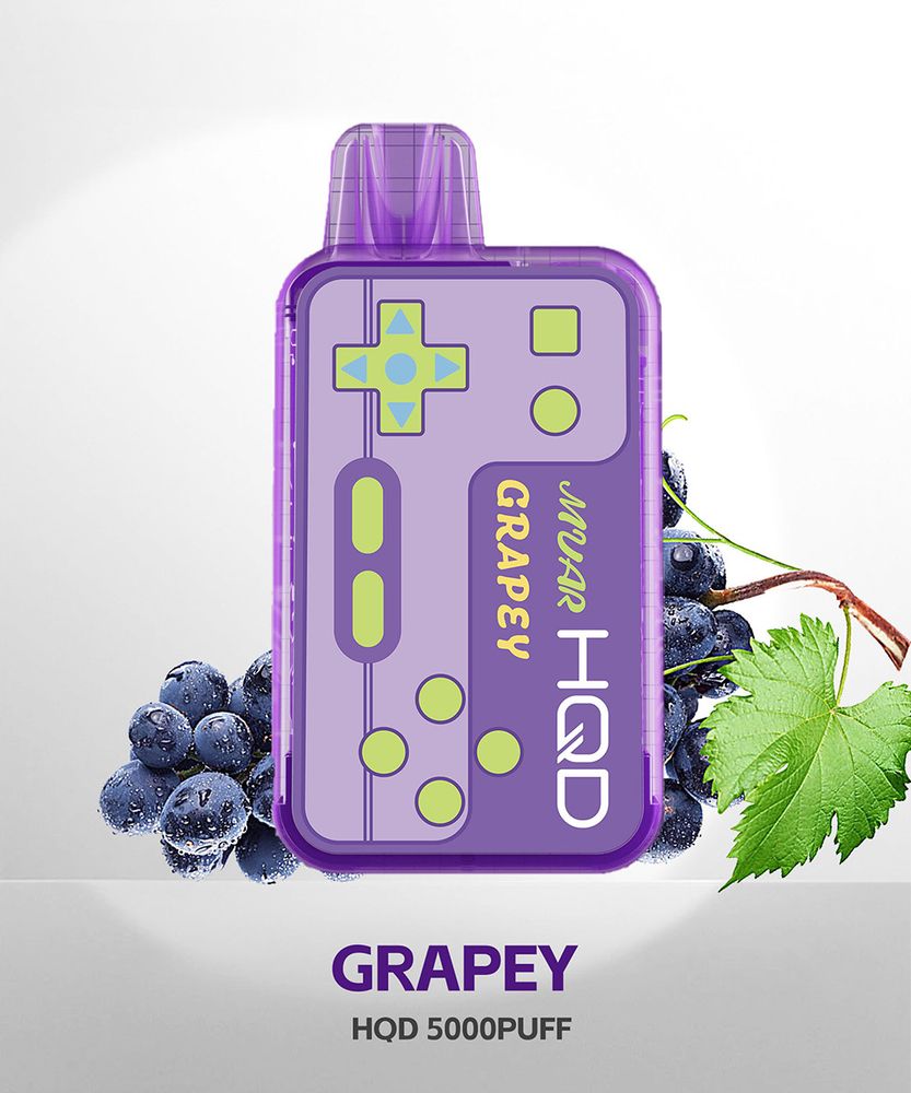 HQD MVAR 5000 - Grapey (5% nic)