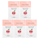 Idealove, Superfood Skin Savior, маска для лица с суперфудами, персик, 5 шт. по 20 мл (0,68 жидк. унции)