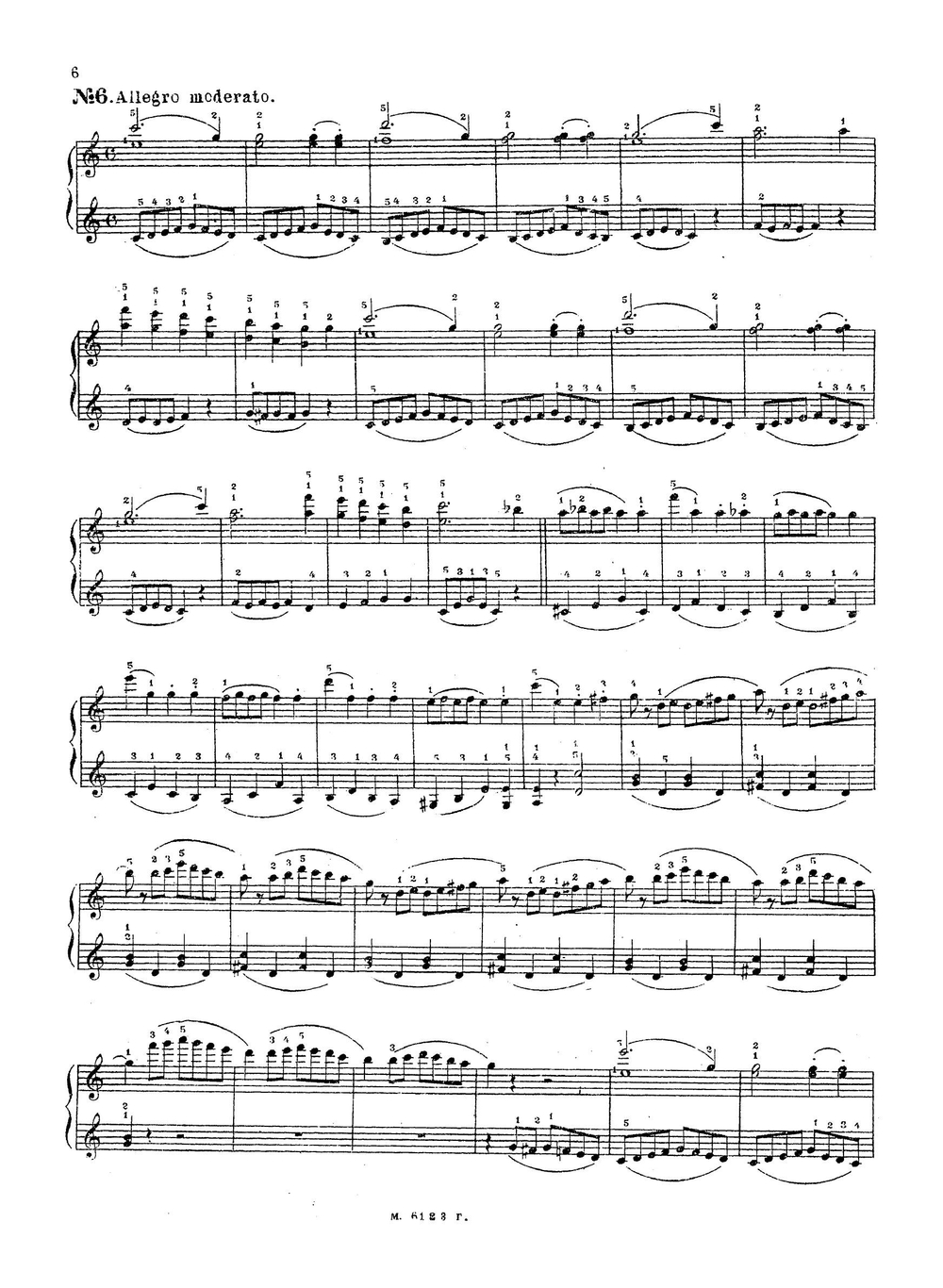 Этюды для начинающих. Для фортепиано | Лешгорн Альберт