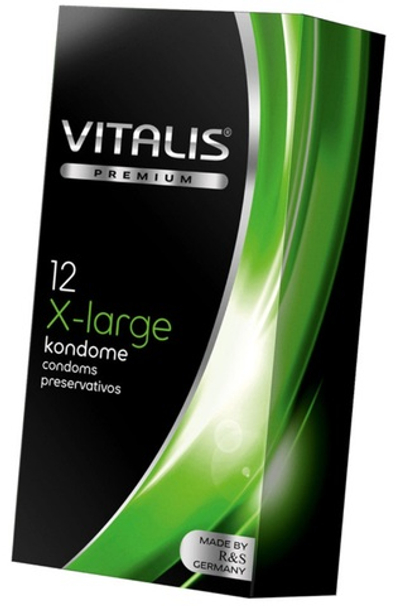 Презервативы ''VITALIS'' PREMIUM x-large №12