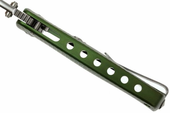 Складной нож Lion Steel "SR-2 MINI" L/SR2A GS c клинком из стали Uddeholm Sleipner®, рукоять ERGAL