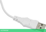 Мышь Acer OMW300 белый (ZL.MCECC.01V)