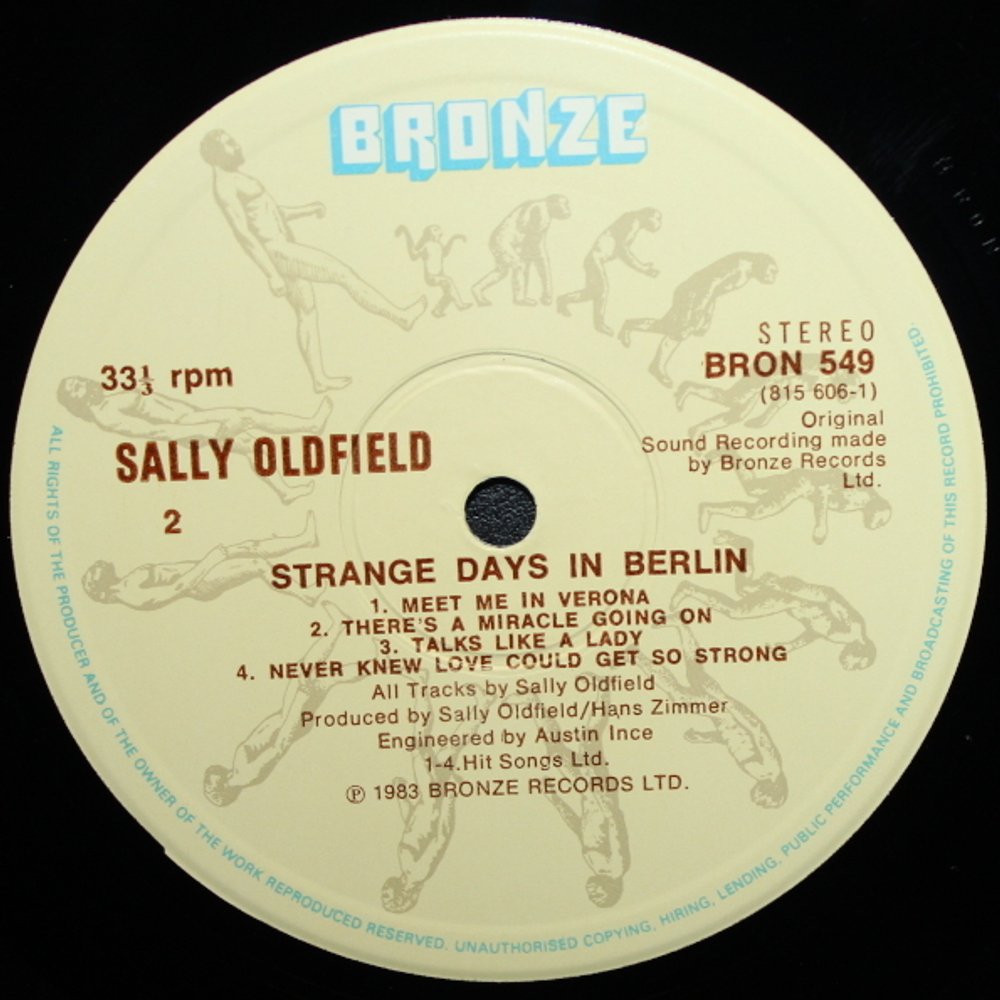 Sally Oldfield / Strange Day In Berlin (LP)