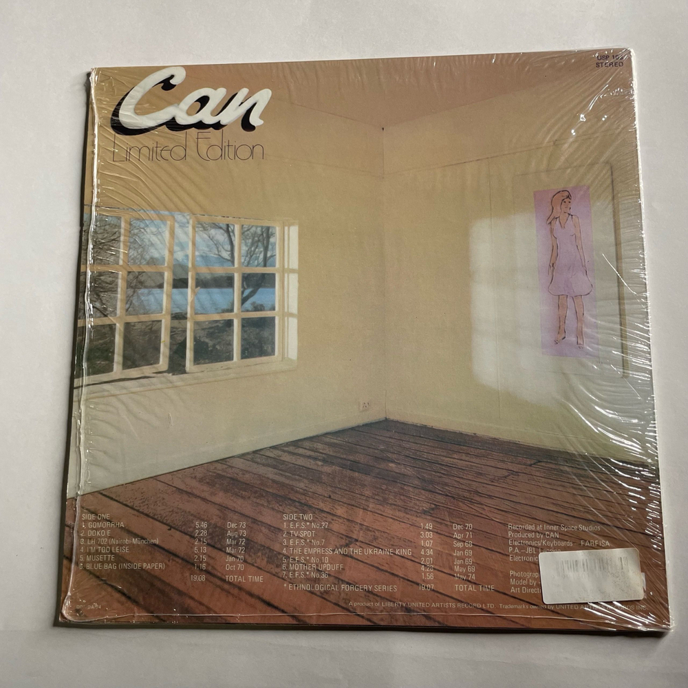 Винтажная виниловая пластинка LP Can Limited Edition (Европейский Союз 2005) (Бутлег)