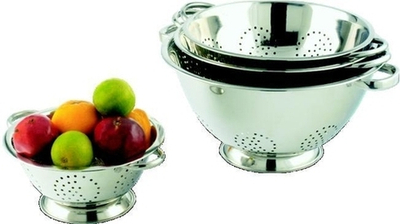 Дуршлаг Полусферический D29См, 4,75Л, На Подставке, Нерж.Сталь Cold05