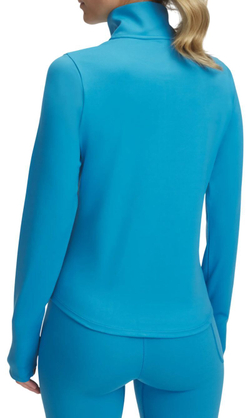 Женская Кофта теннисная Under Armour Motion 1/2 Zip - небесный