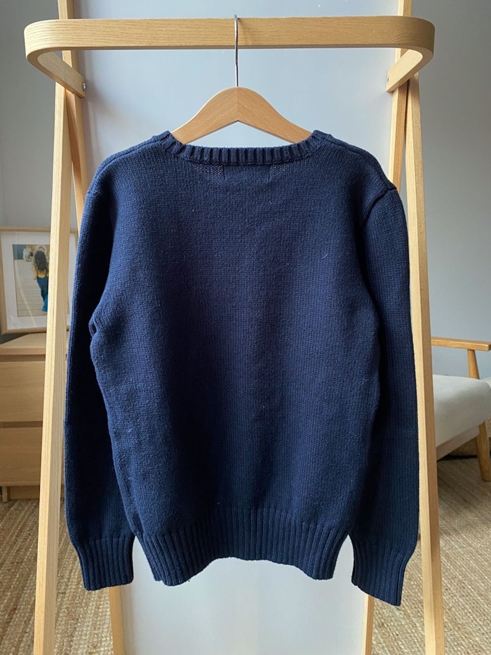 Новый хлопковый свитер Ralph Lauren, 128