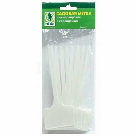 Набор садовых табличек для маркировки, с карандашом 1уп -10 шт (1/120)