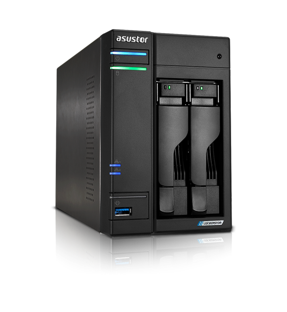 Сетевой накопитель NAS ASUS / ASUSTOR AS6702T V2 2 BAY EU (90IX01N3-BW3S00)