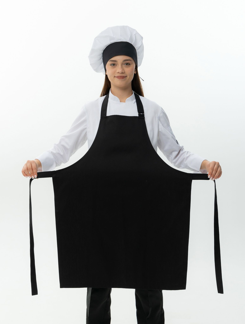 Фартук с грудкой "КУХНЯ"