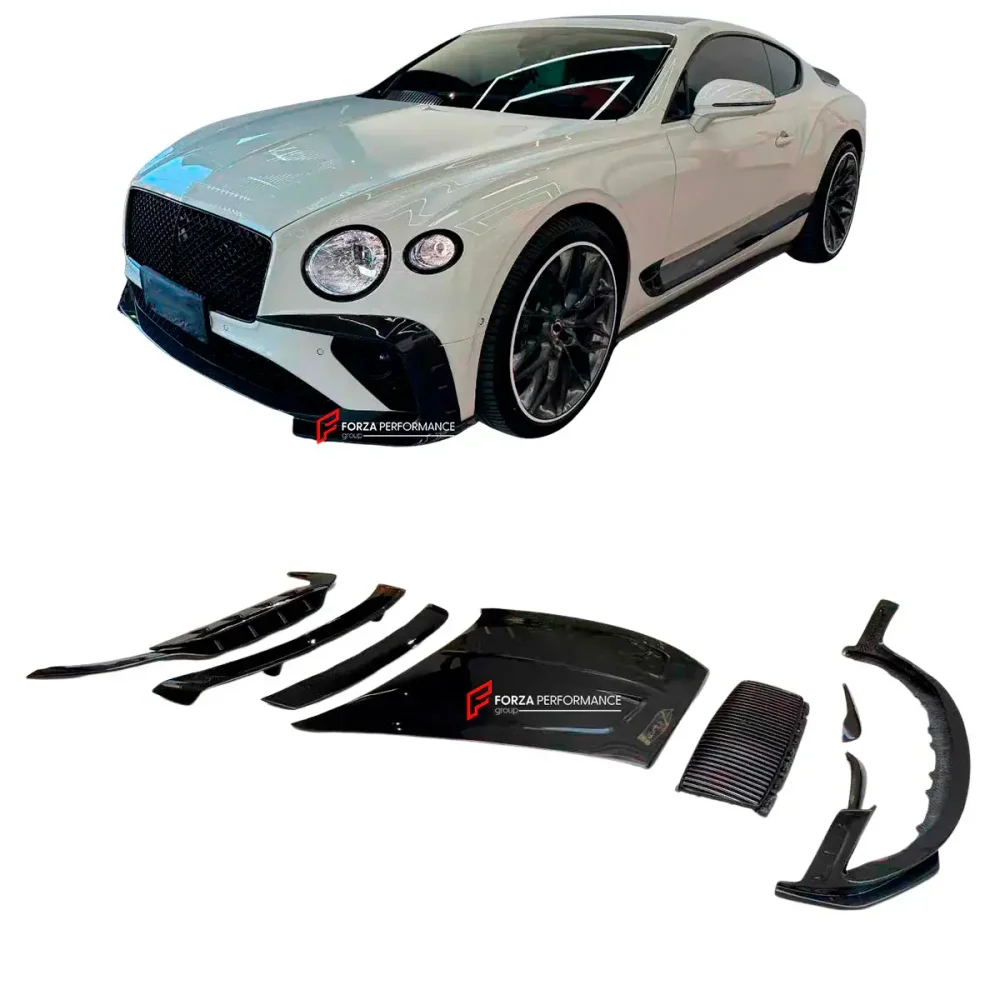 Карбоновый обвес для Bentley Continental GT/GTC V8 W12 2018+ Бентли Континенталь