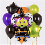 Шар-фигура, фольга, "Маленькая ведьмочка" (Falali), 39"/99 см (БГ-35)