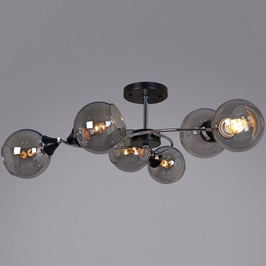 02288-0.3-06 BK+CH светильник потолочный