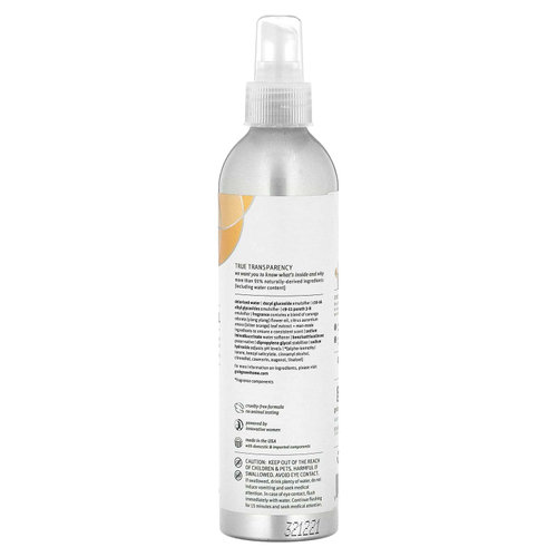 Grab Green, спрей для удаления запаха мусорного ведра, освежающие полевые цветы, 147 мл (5 унций)