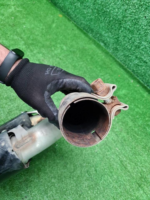 Насадка глушителя правая Porsche Cayenne 3 (17-23)