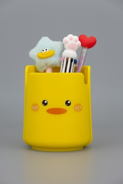 Стакан для канцелярских принадлежностей "Chick", yellow
