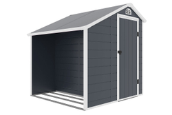 Сарай пластиковый дровница Black Fox Modernist D 6.8'x6.4' (3,92м2)