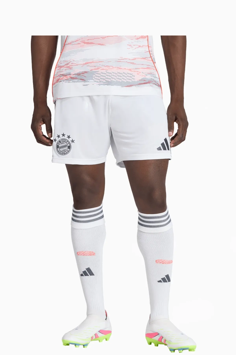Шорты adidas FC Bayern 25/26 Away - белый