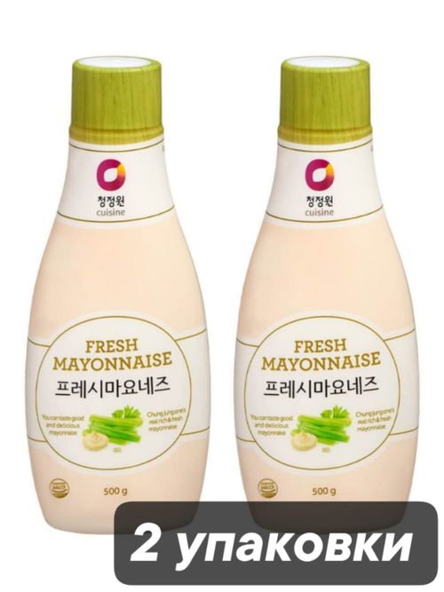Майонез Daesang Mayonnaise Нежный 500 г, 2 шт