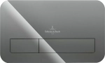 Кнопка для инсталляции Villeroy&Boch ViConnect 922400RA серая глянцевая