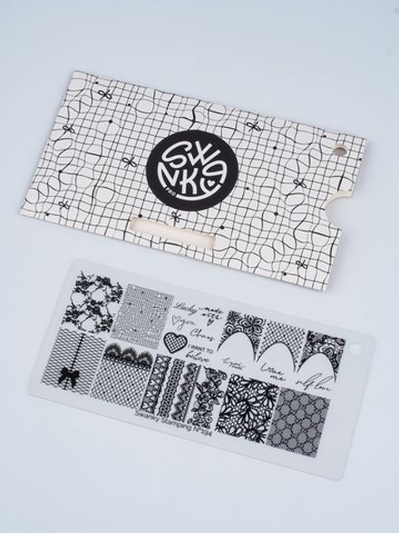 Swanky Stamping Пластина для стемпинга 194