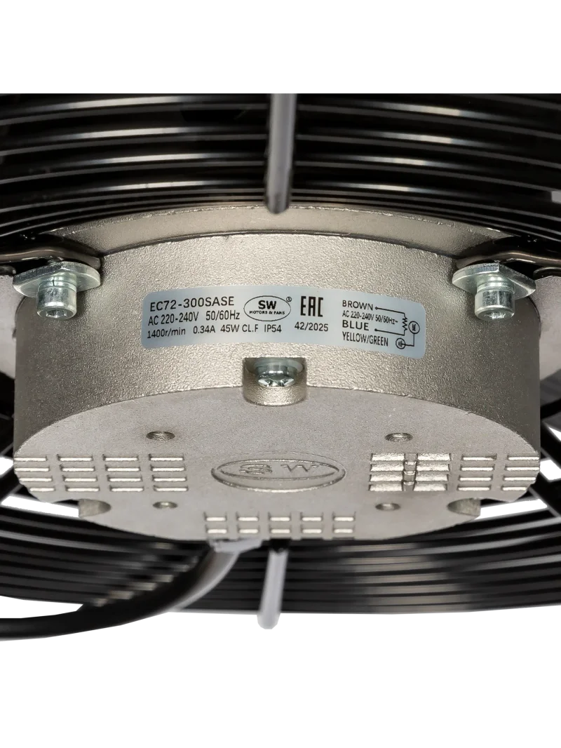 Осевой вентилятор EC72-300SASE 1400 об/мин