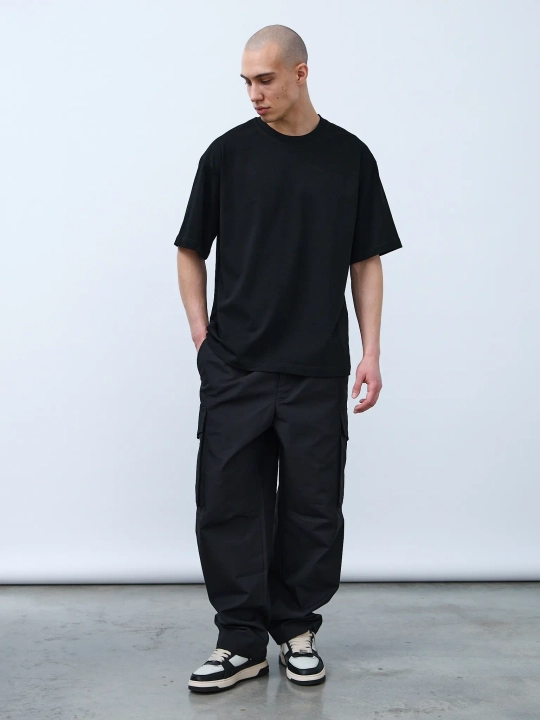 Футболка оверсайз (черный) 190 г