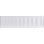 Радиатор панельный профильный ROMMER Compact тип 22 - 300x2200 мм (подкл.боковое, белый)