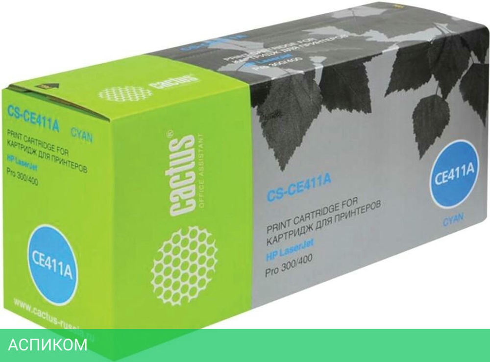 Картридж Cactus CS-CE411A Cyan