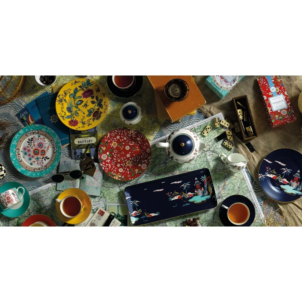 Wedgwood Набор из 4 тарелок для завтрака Wonderlust 20 см