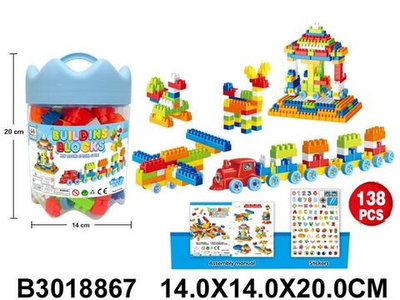 Конструктор блочный, 6678-25A