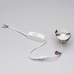 Светильник MS-GLORY-BUILT-R54-5W Warm3000 (NI, 38 deg, 230V) (Arlight, IP54 Металл, 5 лет) 047289