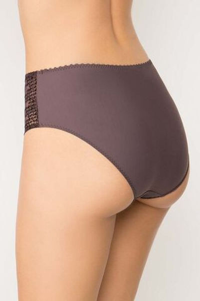 Трусы-макси Jane с тюлевыми вставками по бокам (Размер: 48) (Цвет: фиолетовый)