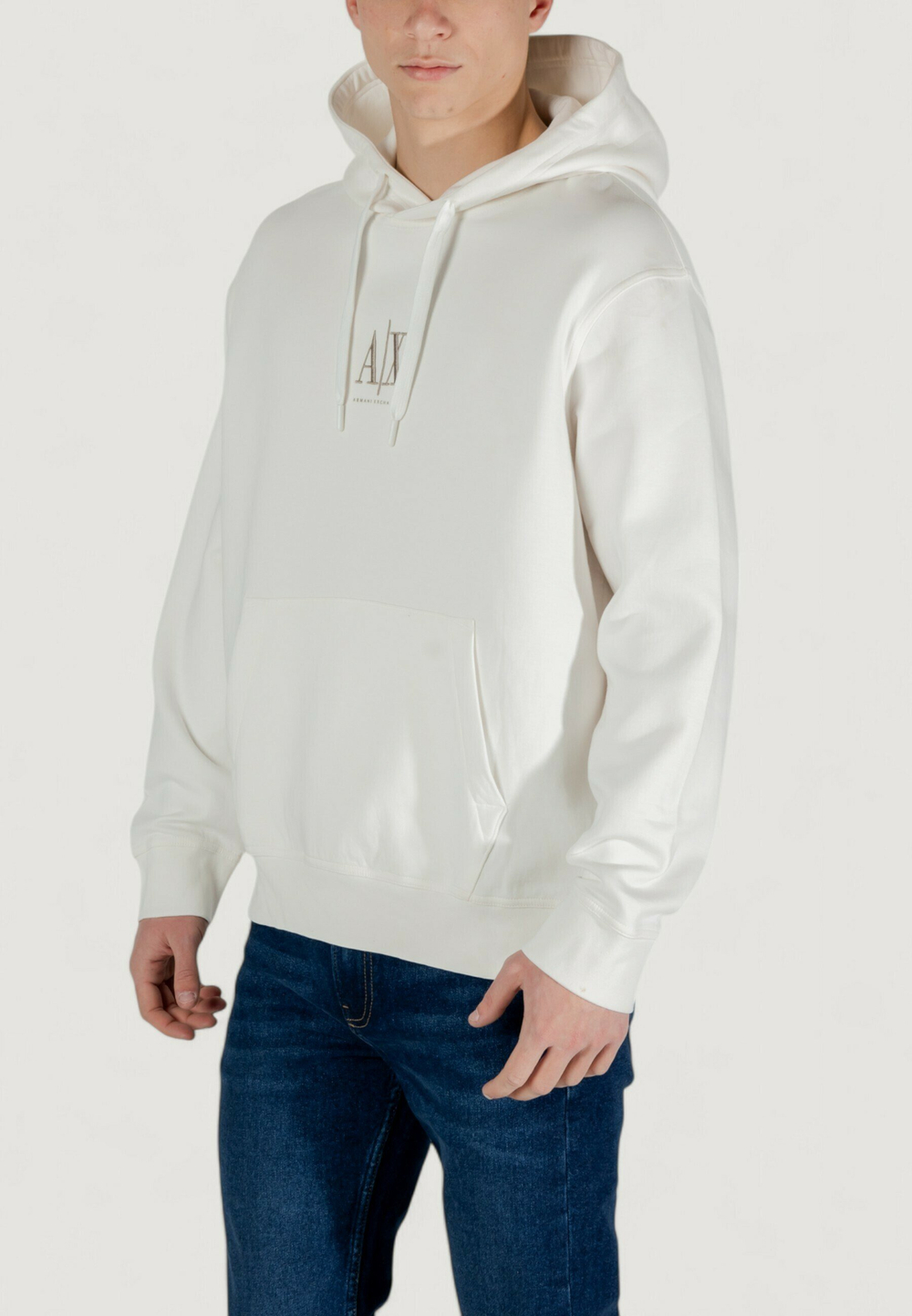 Armani Exchange Толстовка с капюшоном - Бежевый
