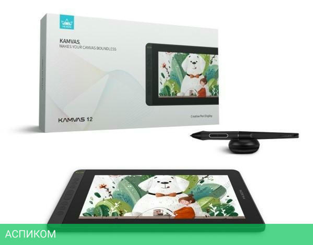 Графический планшет Huion Kamvas 12 Black