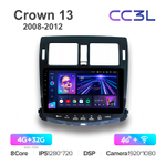 Teyes CC3L 10,2"для Toyota Crown 13 2008-2012