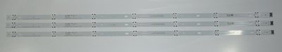43" V16.5 ART3 2743 REV0.1.1 6916L-2743A LED-подсветка для LC430DUE(FJ)(A1),  LC430DUE(FJ)(A2)(комплект 3шт)