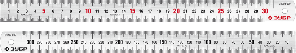 34280-030 Линейка стальная