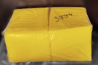 Салфетки БИГ-ПАК 1сл 350л интенсив (1/12) Желтая