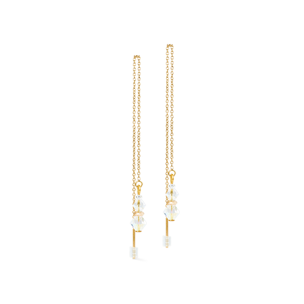 Серьги Coeur de Lion Crystal-Gold 4633/20-1816